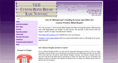 Desktop Screenshot of blindrepairalbuquerque.com
